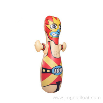 3-D Clown Bop Bags Inflatable Kids Punching Bag